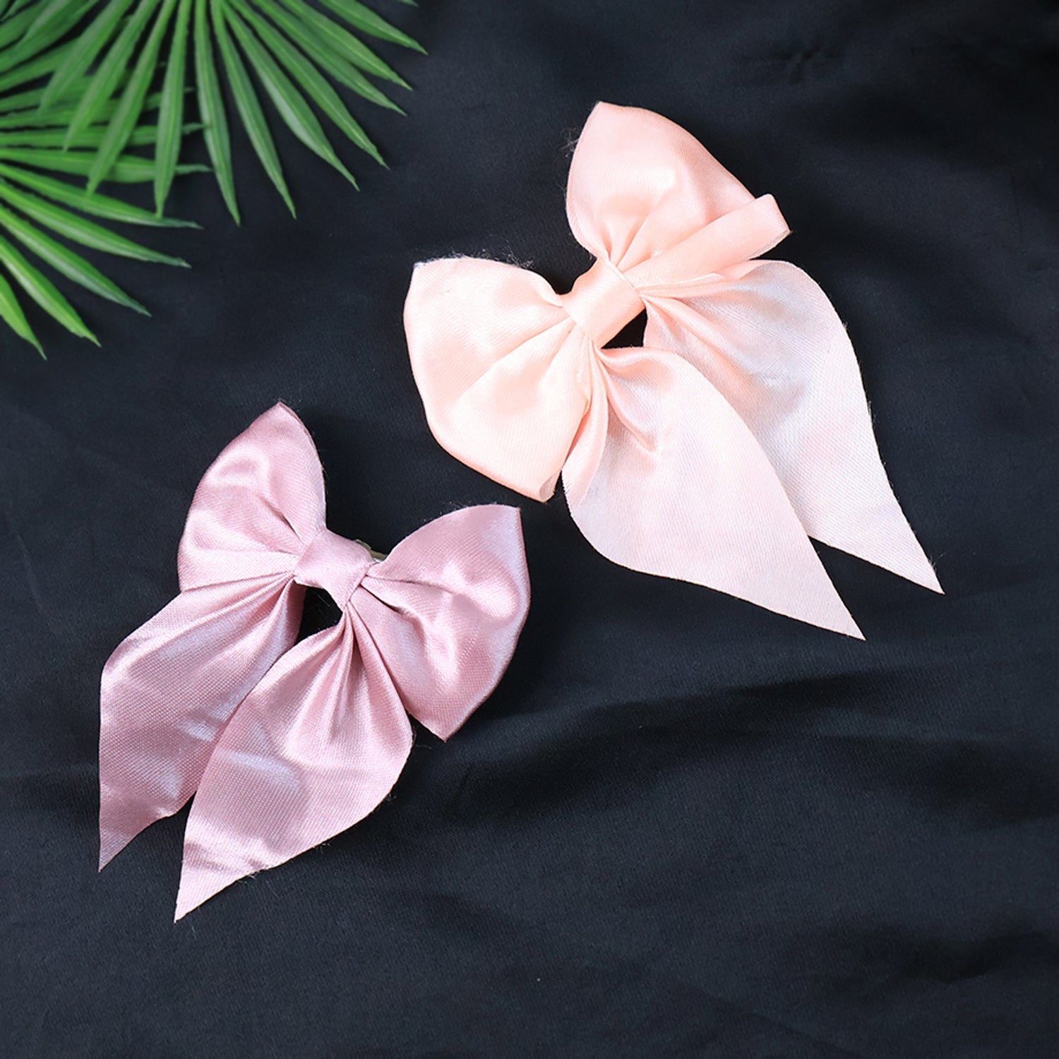Premium Satin Bow Hair Clip Set for Girls and Women (10 Pc) Premium Satin Bow Hair Clip Set for Girls and Women (10 Pc)